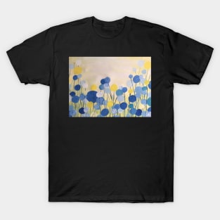 Cool color bubble blossoms T-Shirt